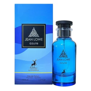 Jean-Lowe-Azure-Perfume-100ml-EDP-Maison-Alhambra-154570421 Image de la boîte et du parfum Jean Lowe Azure